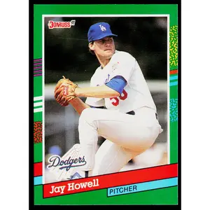 Jay Howell 1991 Donruss #486 Los Angeles Dodgers