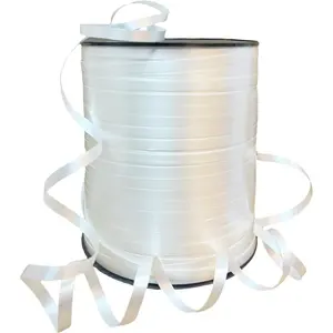 500 Yards White Curling Ribbon -  Balloon Ribbon for  Wrapping, Party Decor, Florals & DIY Crafts, White Balloon Strings