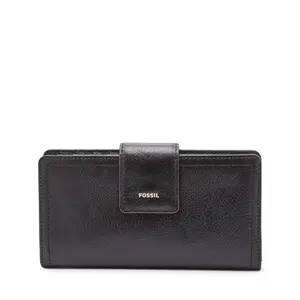 Fossil Women's Logan RFID Polyurethane Tab Clutch