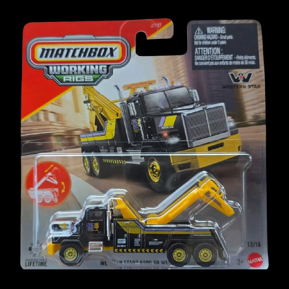 Matchbox Working Rigs: Western Star 6900 XD Wrecker (12/16)