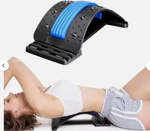 Back Stretcher for Lower Back Pain Relief Multi-Level Device with Adjustable Support for Home Office Use Daily Comfort & Versatile Use