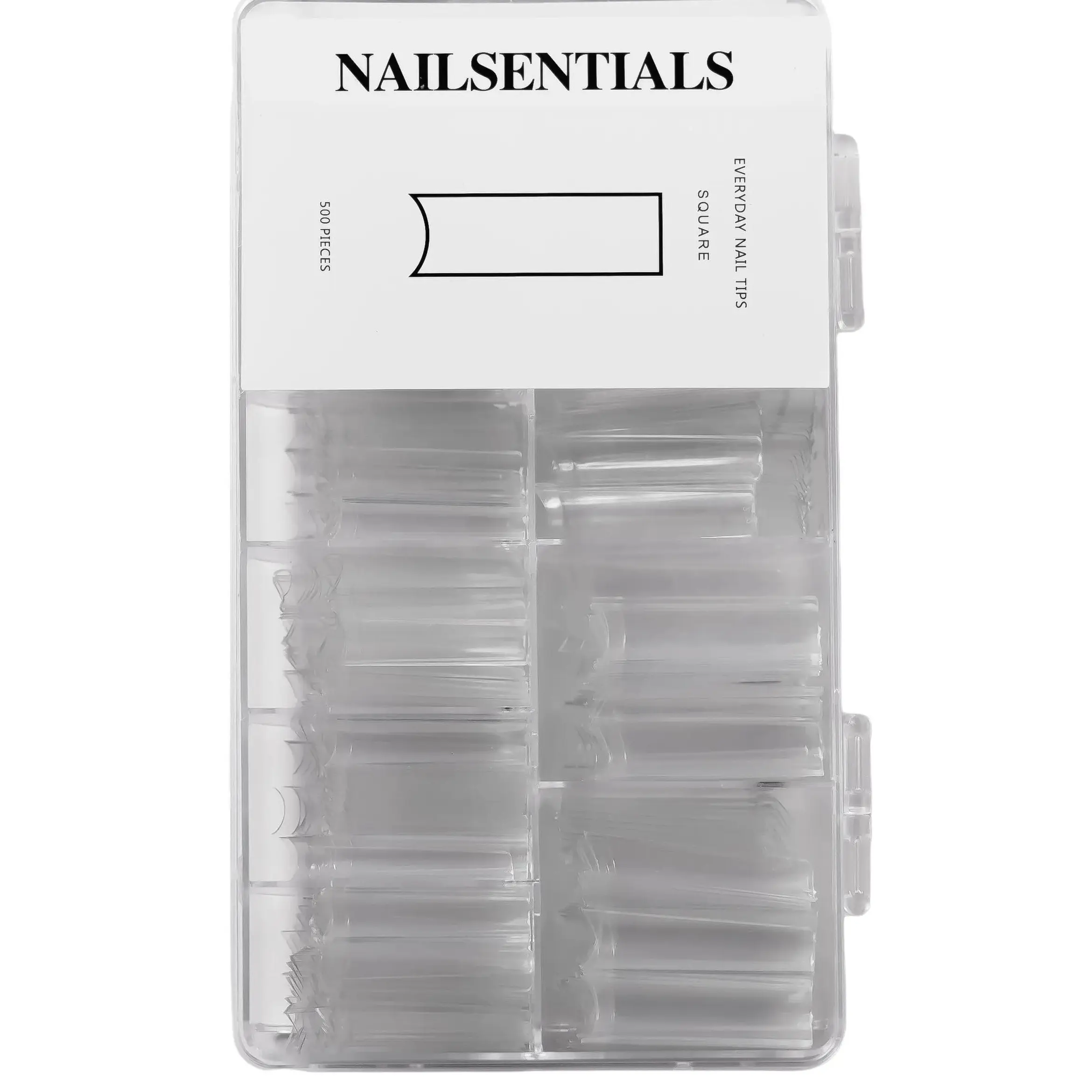 Nailsentials Tapered Square Everyday Nail Tips