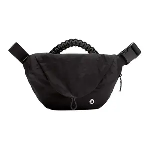 Lululemon Curved 3L Nylon Tote Bag with Top Handle for Men and Women