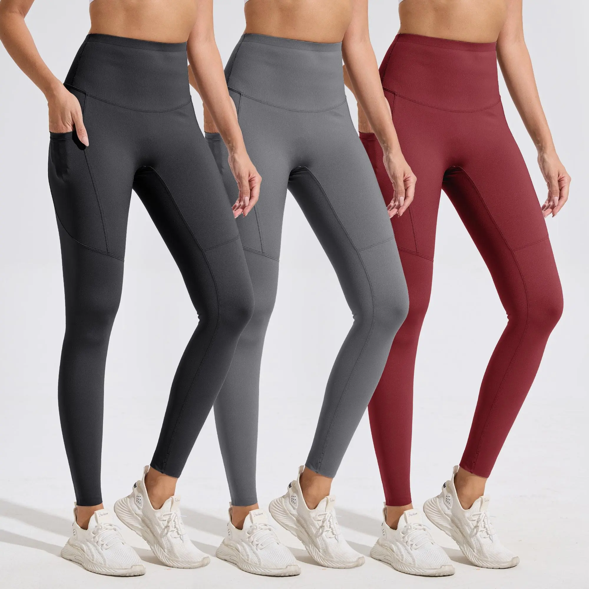 BLACK+DEEP GREY+WINE[Size up recommended]