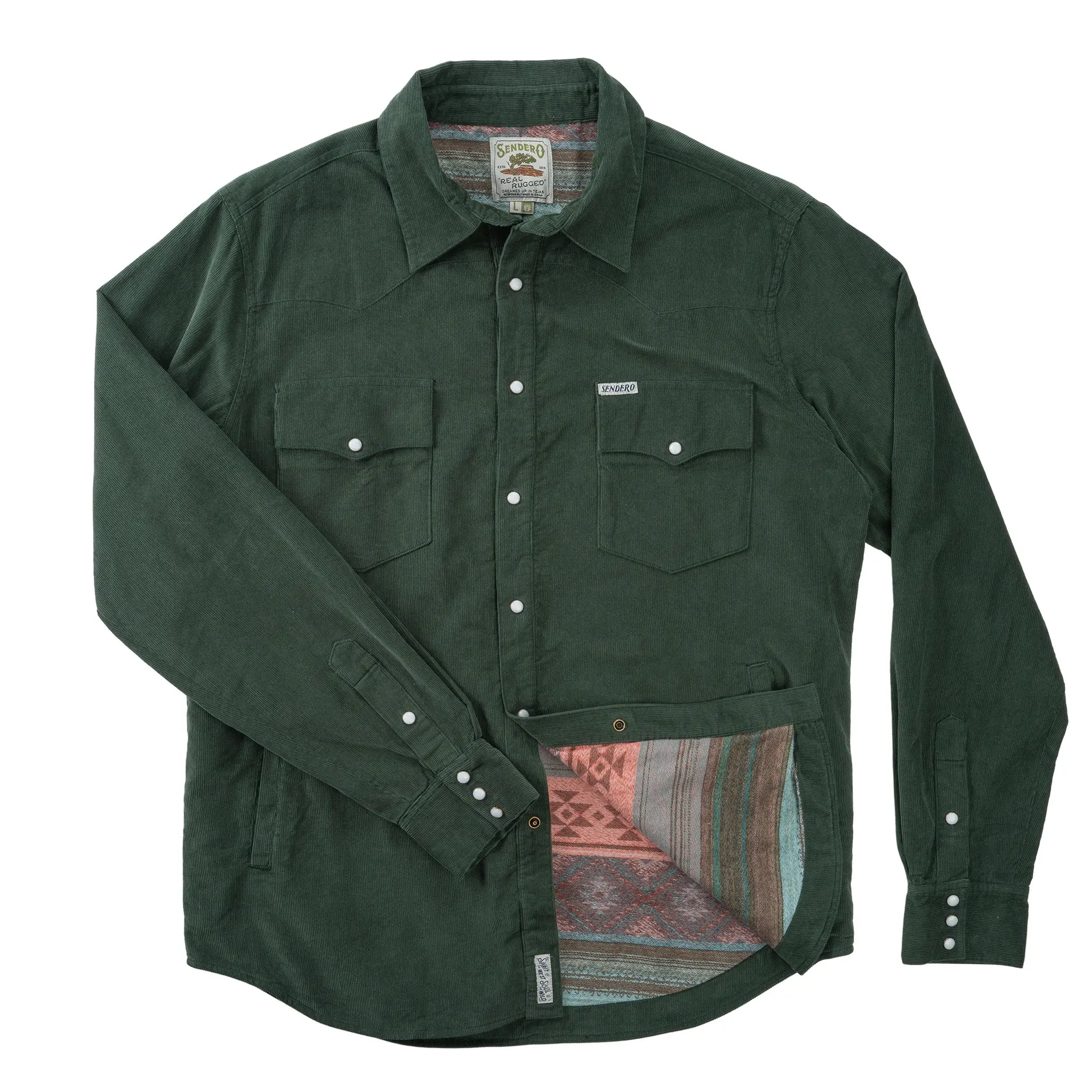 Desperado Shacket - Trekking Green
