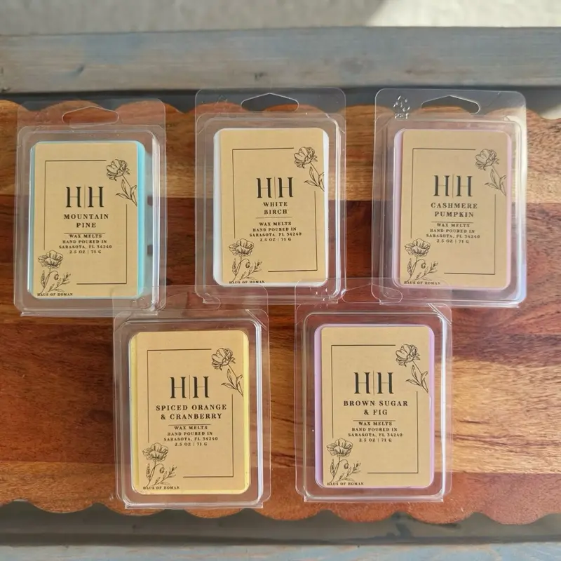 H|H Fall Scents 2.5 Wax Melt Clamshell Week 3