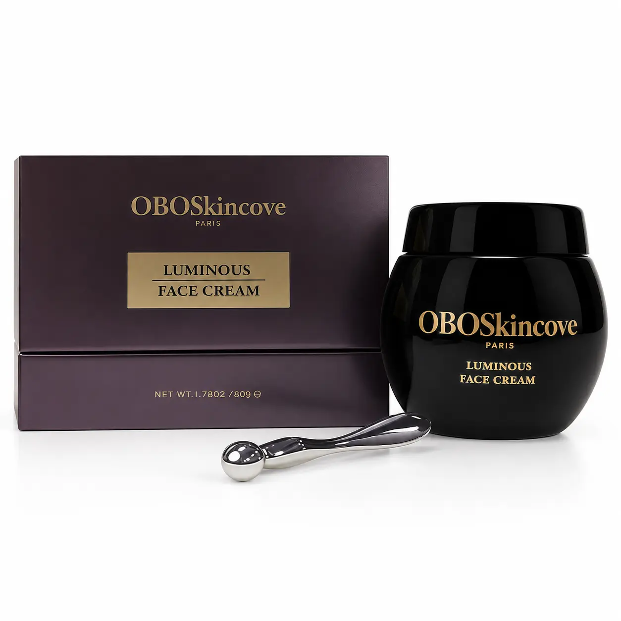 OBOSkinCove Ferment Glow Renewal Facial Cream - Smooth, Nourishing, Moisturizing, Lightweight, Non-Greasy Daily Moisturizer for Radiant Skin, Day & Evening Use, Hydrate, Face Care Products, All Skin Types, Radiance Boost, 50G, 50Ml, Face Neck