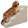 Made4Pets Dog & Cat Stairs and Ramp - 3-5 Step Non-Slip Pet Furniture, Indoor Safe Climbing Supplies for Small Dogs Up to 35lbs, Boosts Physical Activity