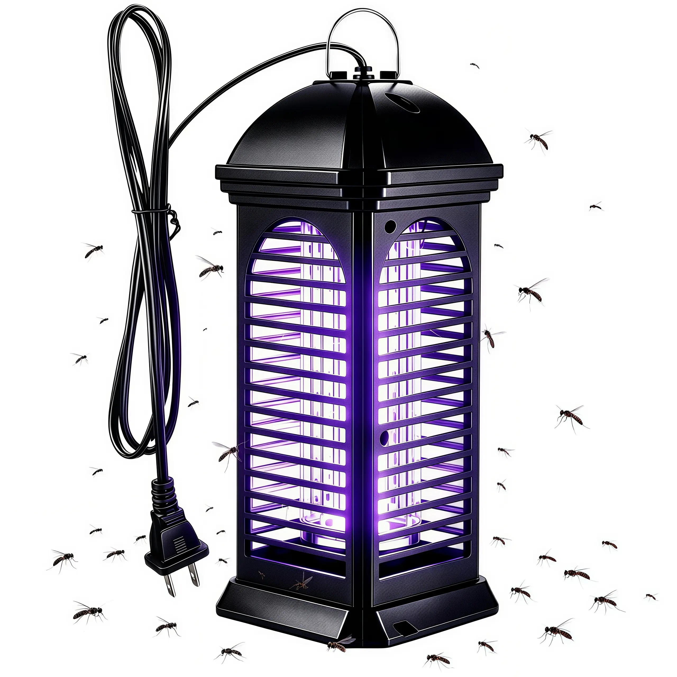 LMMAKE Mosquito Zapper Killer, 11W Upgraded Exclusive Blue Violet Lamp Insect Killer, 1/2 Acre Coverage, Durable Long-Lasting Design, Suitable for Patio, Backyard, Home Use, Insect Killers