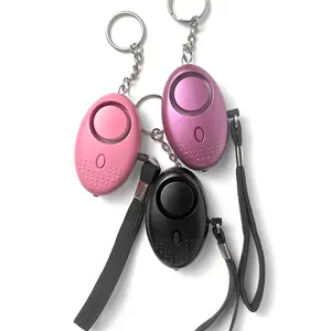 Safe Sound Personal Alarm Wristlet Keychain- 3 Pack 140DBSiren with LED Lights for Men, Women Wristlet Keychain