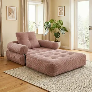 Comfy Floor Sofa Lounge Bedroom Chair Soft Bon Less Compression Furniture for Living Room Cozy Comfortable Versatile Use