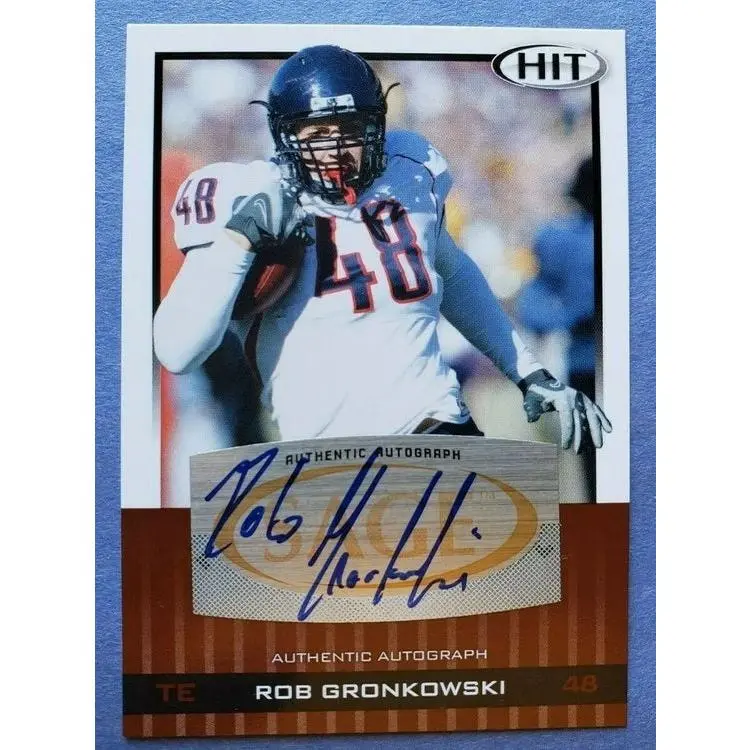 2010 Sage HIT Rob Gronkowski autograph rookie card #A84, PATRIOTS / BUCCANEERS