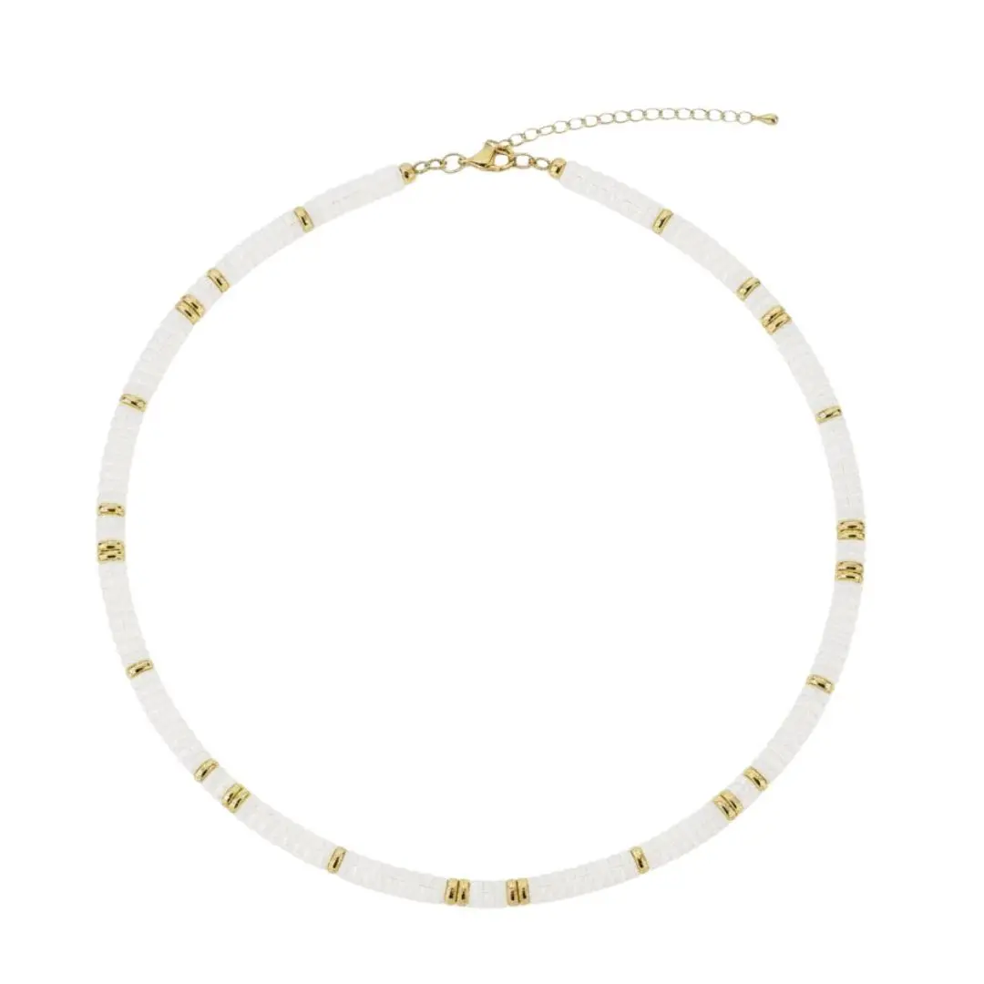 Portofino Collar - White