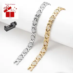 Copper Bracelets for Women Pure Copper Magnetic Bracelet with 3500 Gauss Effective Magnets Outdoorfun Trendy Stack Bangle Faith Wear Jewelry Stainless Steel Wrist Adjustable Cuff Gift Box Included-MothersDayGift