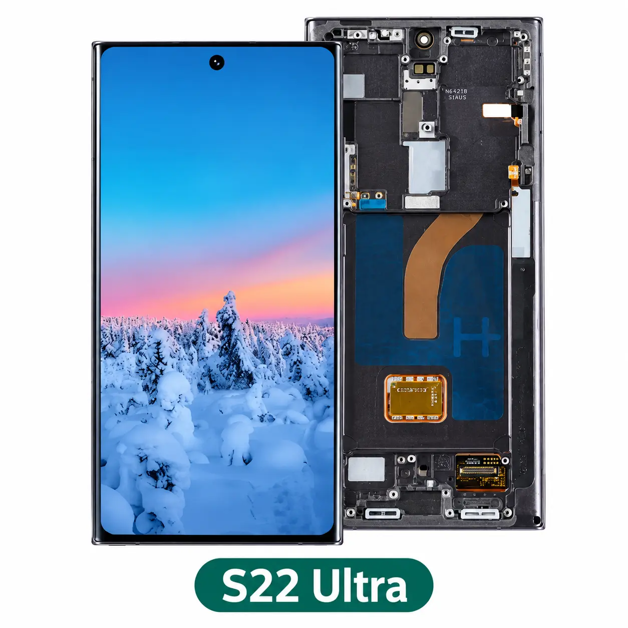 For Samsung Galaxy S22 Ultra OLED Display Screen Assembly