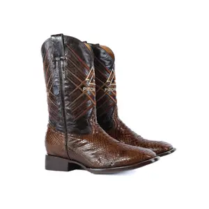 Python caramel boot