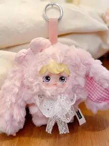 YOMI Fluffy Bunny Paradise Blind Box ，Bunny Plush Dolls，Soft Furry Collectibles，Backpack or clothing decoration，Stuffed Animal