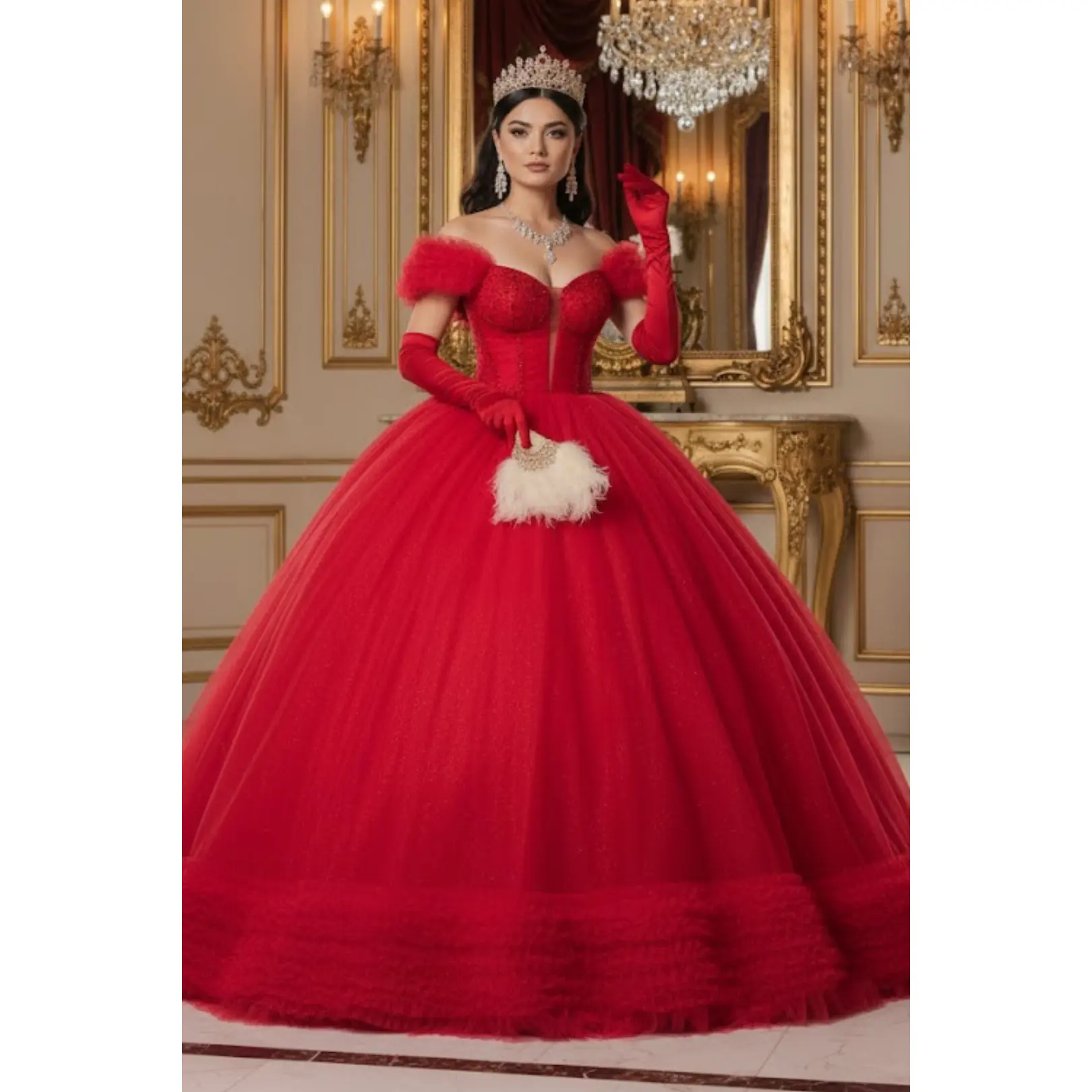 short red masquerade dress 1950s Retro Vintage Tea Length Dress Swing Dress Flare Dress Short Sleeves  Solid Color Fit & Flare Fancy Dress Girls' Masquerade Tea Party Casual  Daily Kid's Dress Spring & Summer 2026