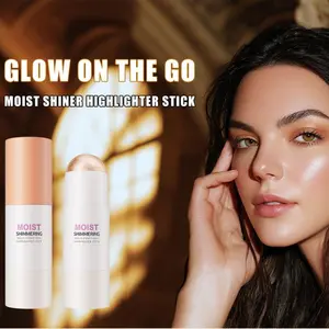 Light-Reflecting Glass Skin Highlighter Stick – Wet-Look Shimmer for Face & Body | A Clean Girl Essential for That Juicy, Skin-Like Shine