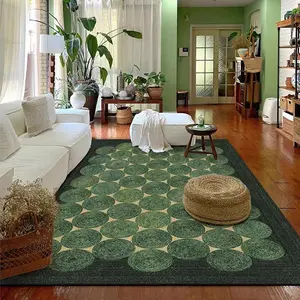 Geometric Pattern Modern Area Rug, Non-slip Soft Floor Mat, Fashionable Rectangular Home Decor Carpet for Living Room & Bedroom & Kitchen