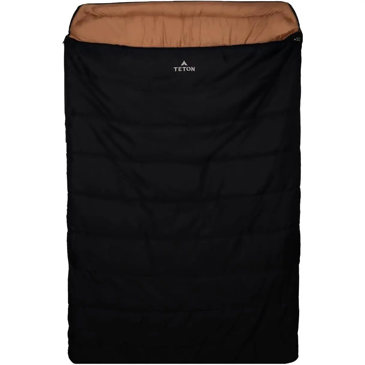 TETON Sports Mammoth Queen Size Double Sleeping Bag - Soft Poly-Flannel Lining, 94x62 Inches, Compression Sack Included, Perfect for Family Camping, Hunting & Base Camp