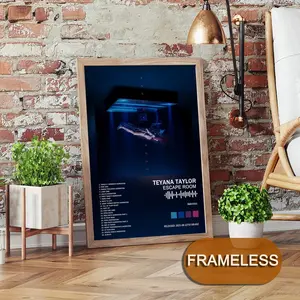 Teyana Taylor  Poster Music Album Modern Art 2D Poster, Suitable For Bedroom Living Room Decor. Vibrant Colors, Clear Images Ideal For Home Office Decor.