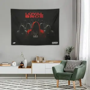 Music Album Poster Tapestry Flag for Living Room Bedroom Wall Hanging for Friends Love GiftGT-music_album (86)