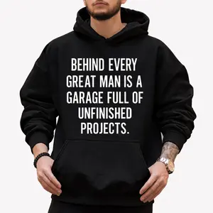 Sarcastic Garage Hoodie – Funny Long Sleeve for Car Mechanics and Project Lovers