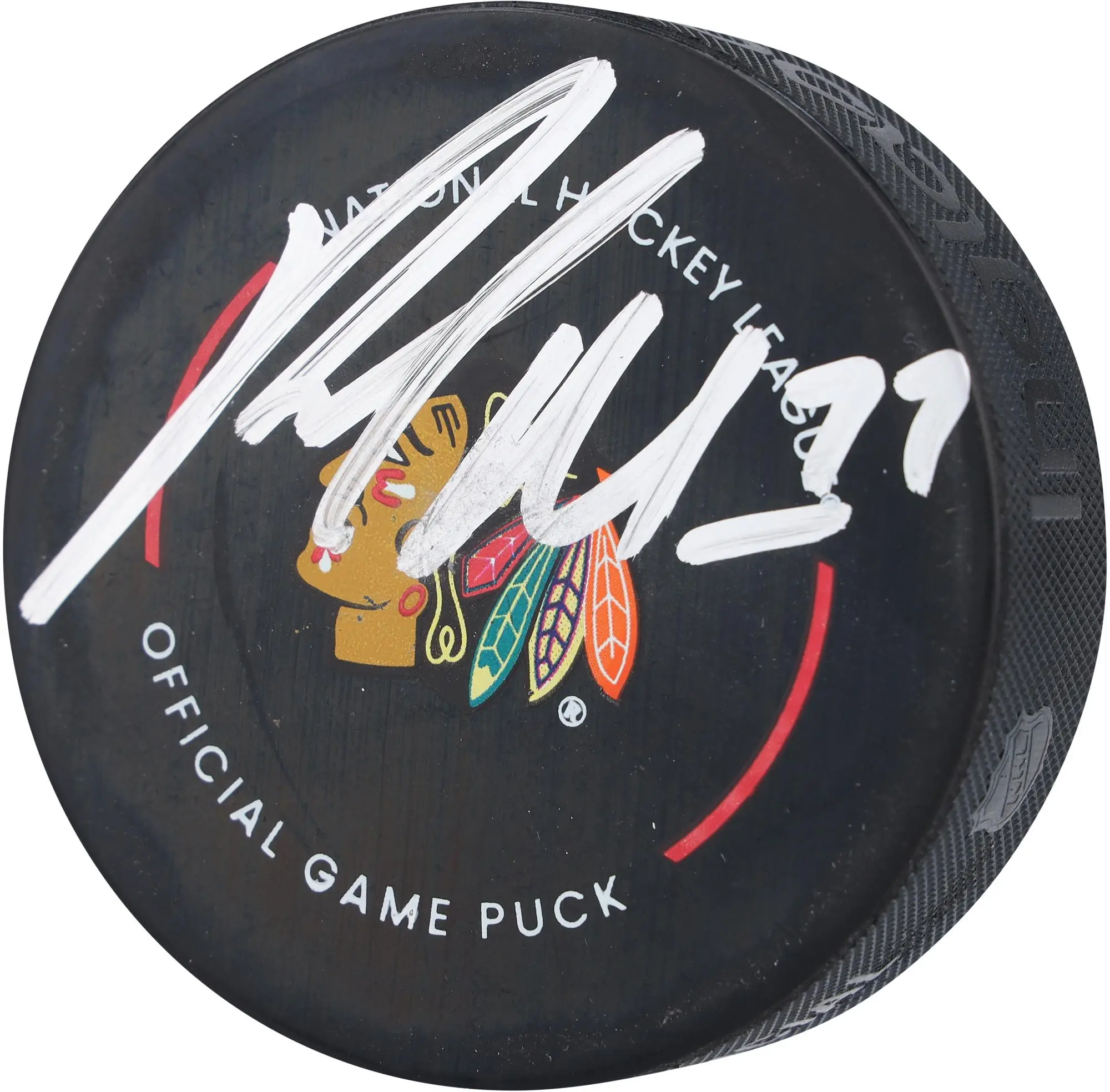 Pat Maroon Chicago Blackhawks Autographed Official Game Puck - Fanatics Authentic Certified
