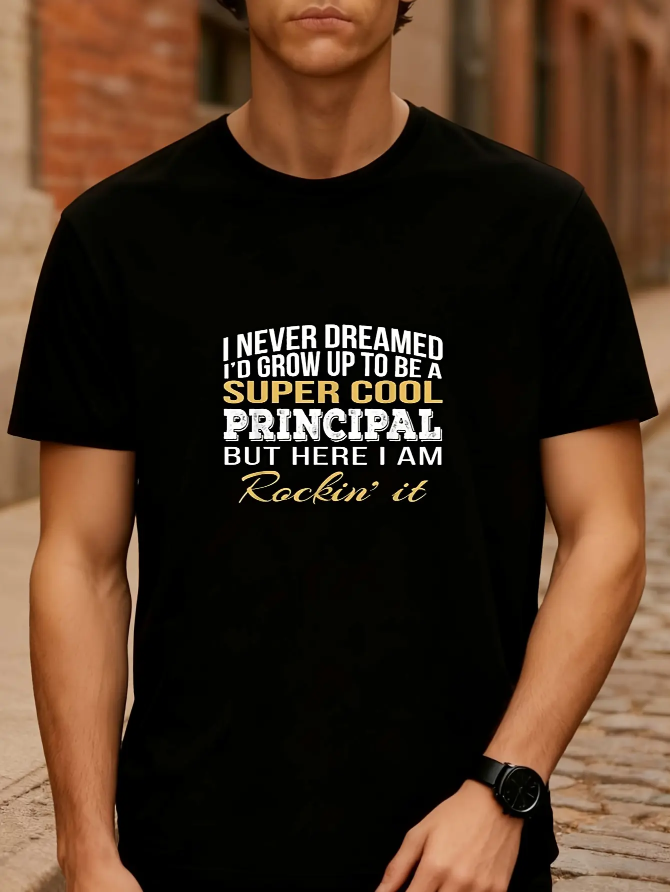 Principal Appreciation Tee Funny Gift T ShirtSame unisex soft cotton short sleeve t shirt, vintage graphic casual tee for men women teens, perfect birthday holiday gift for camping travel gym daily street  wear