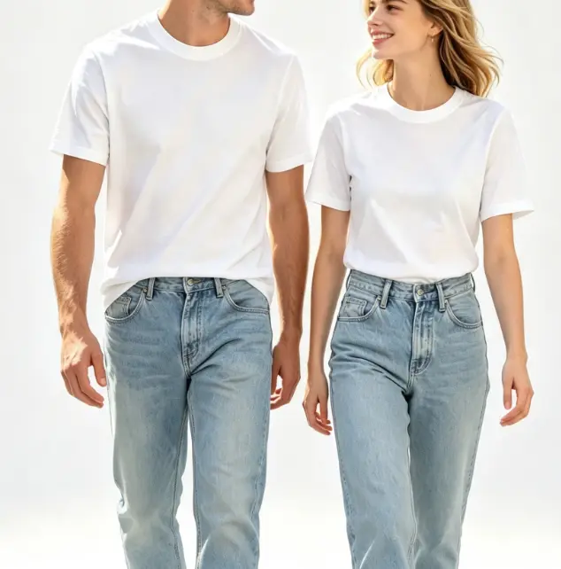 Unisex matching couple soft cotton crew neck short sleeve casual tops, custom back print name/number graphic tees, unique sentimental custom gift for boyfriend, girlfriend, husband, wife, available, perfect anniversary and Valentine’s Day present