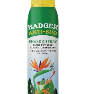 Badger Bug Spray NON-DEET Mosquito Repellent with Citronella and Lemongrass