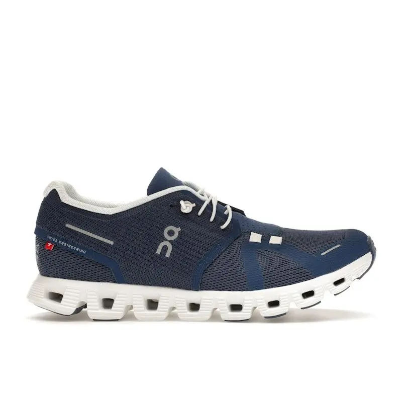 On Women's Running Cloud 5 Denim White Running Shoes, from StockX