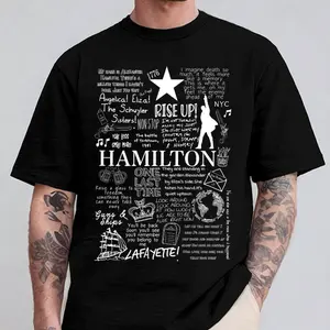 Hamilton Quotes Tshirt, Hamilton Album, Hamilton Band shirt, Alexander Hamilton Tee, Unisex T-shirt, Gift for Fan, Top Women Menswear