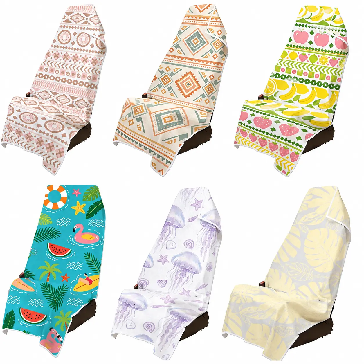 Athletic Running Towel, Full-Sized, Car Seat Cover - Performance Microfiber