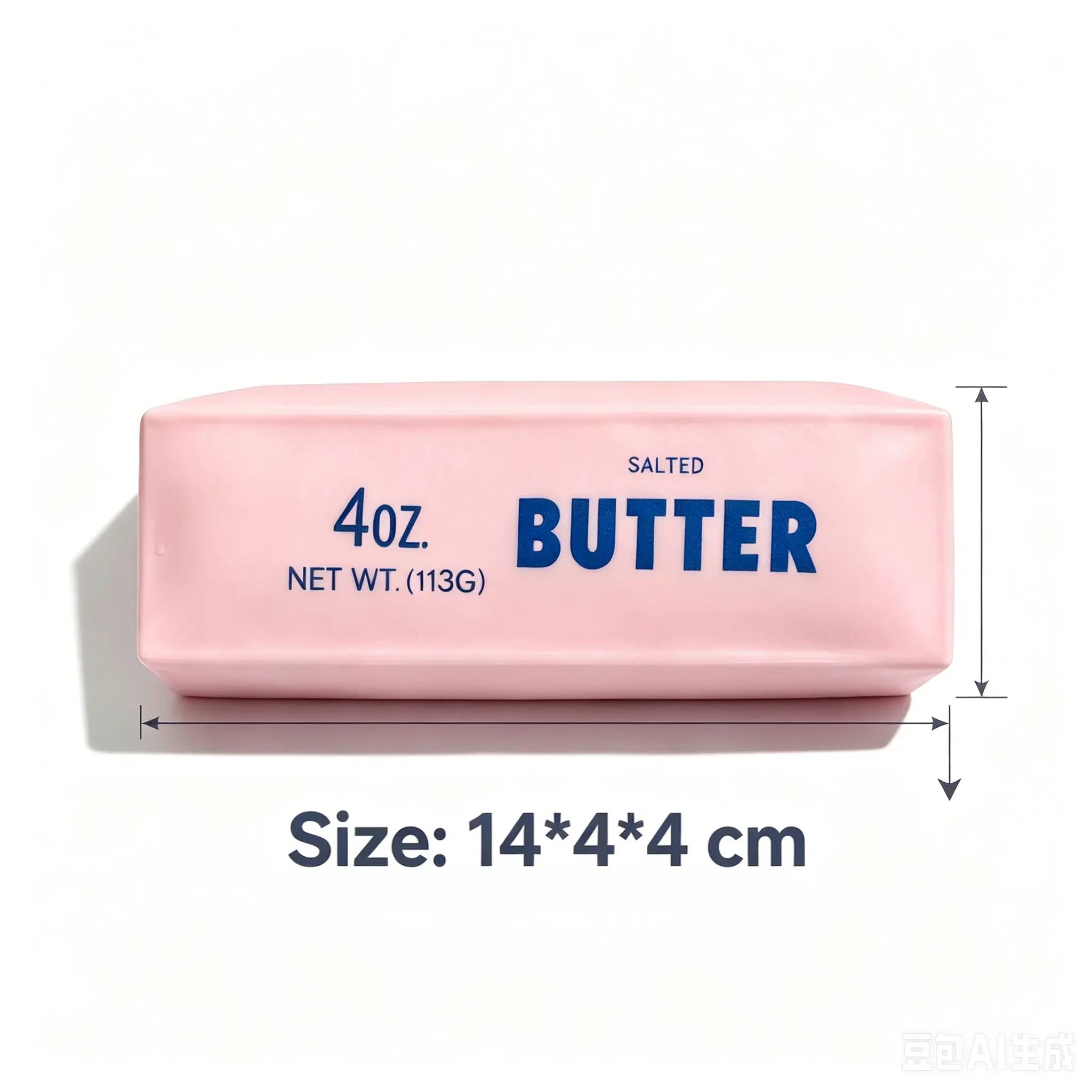 Crunchy Sound Butter Bar Squishy Fidget Toy, Cute Desk Phone Accessory, Stress Relief Squeeze Toy, Selfie Prop Gift for Teens Adults, Fidgets Squishies, Decompression Squishy, Desktop Stress Reliever, Crunchy Squishy