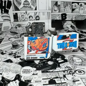 Manga Cover 1 DBZ Anime-Inspired Universal Lighter Case - Stylish Durable Protective, Lightweight