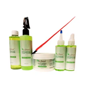 Se-Brazil Toner Cap Bundle - (2) 8oz & (2) 4oz Scalp Toner + (1) Scalp Gel 2oz with Toner Cap Bundle