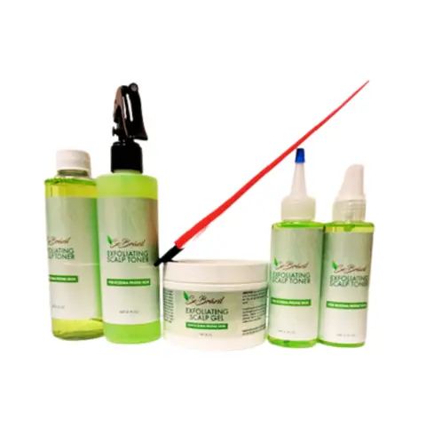 Se-Brazil Toner Cap Bundle - (2) 8oz & (2) 4oz Scalp Toner + (1) Scalp Gel 8oz with Toner Cap Bundle