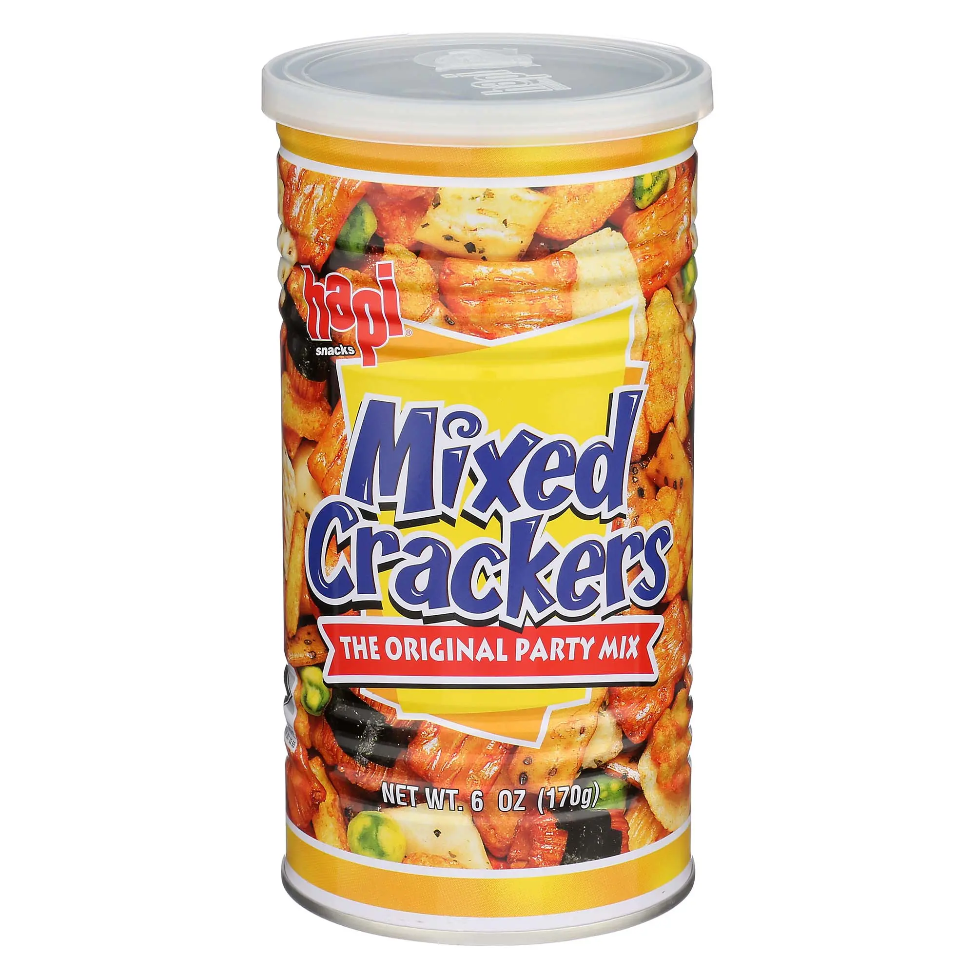 Hapi Mixed Crackers - The Original Party Mix - 6 Oz Hapi Mixed Crackers - The Original Party Mix - 6 Oz
