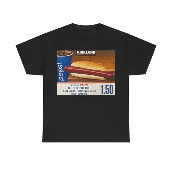 Costco Hot Dog 1.50 T SHIRT, Funny T-shirt, Unisex shirt