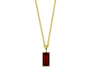 Garnet Necklace - January Birthstone