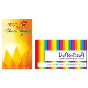 Custom Large Business Card Magnet Printed in Full Color