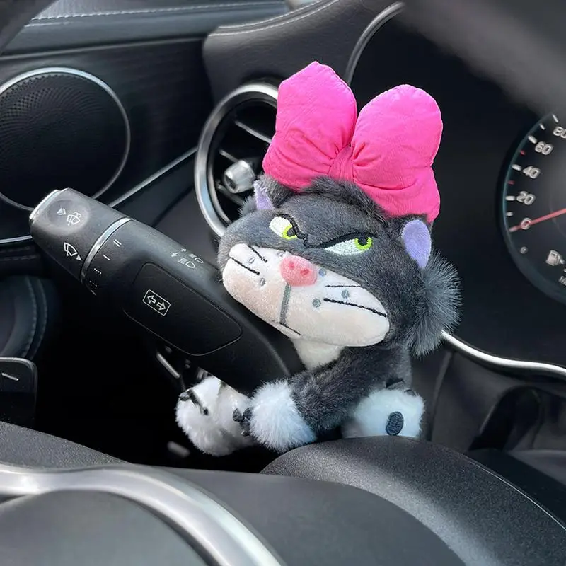 Cute Cat Design Car Interior Decoration, Car Center Console Decoration, Car Interior Ornament, Car Accessories for Women & Girls