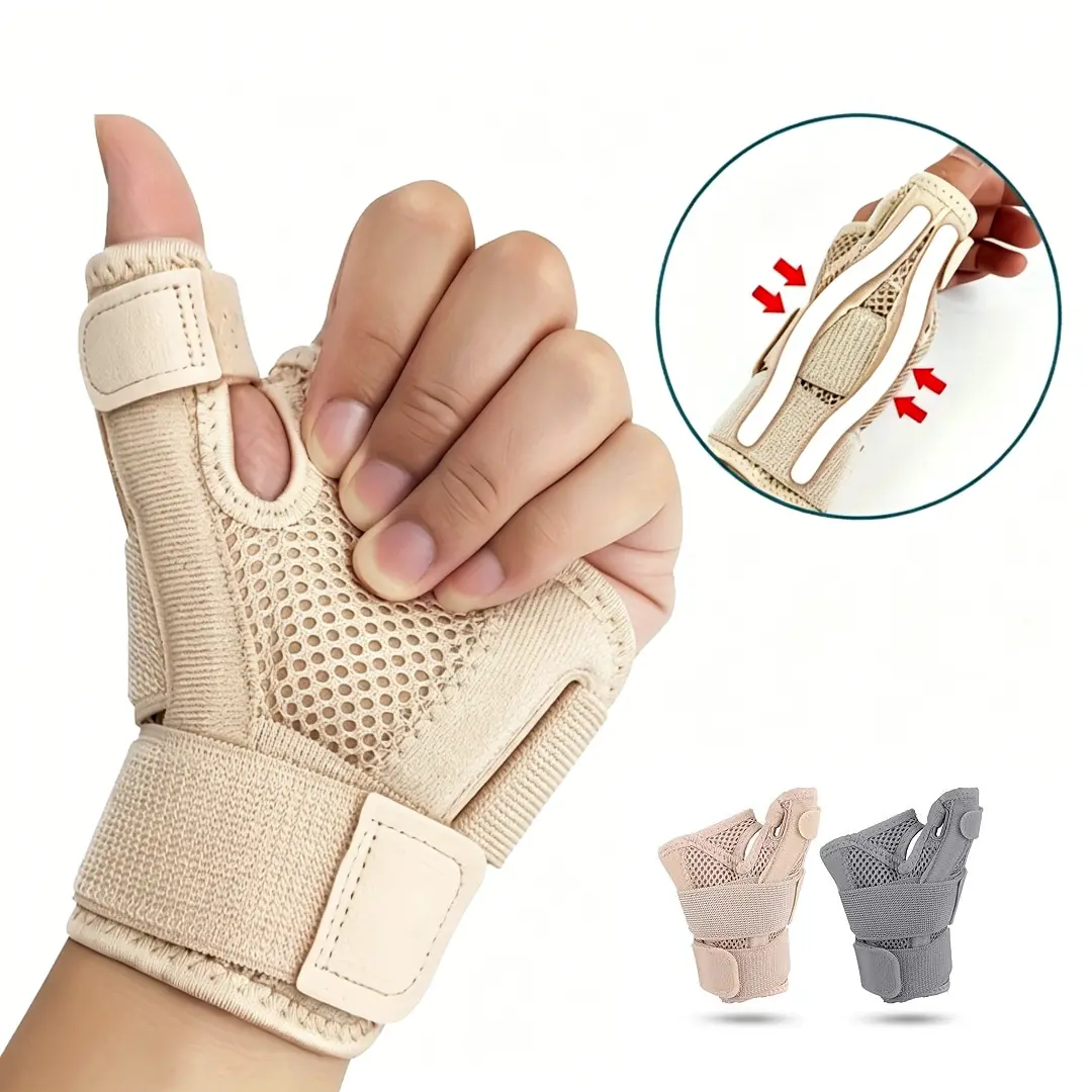 Thumb Brace, Thumb Spica Splint for Right Hand or Left Hand for Arthritis Pain & Support, Trigger Thumb Splint and Stabilizer for Carpal Tunnel Pain Relief, Tendonitis, Sprain ,Multiple Colors Immobilization Ergonomic Design