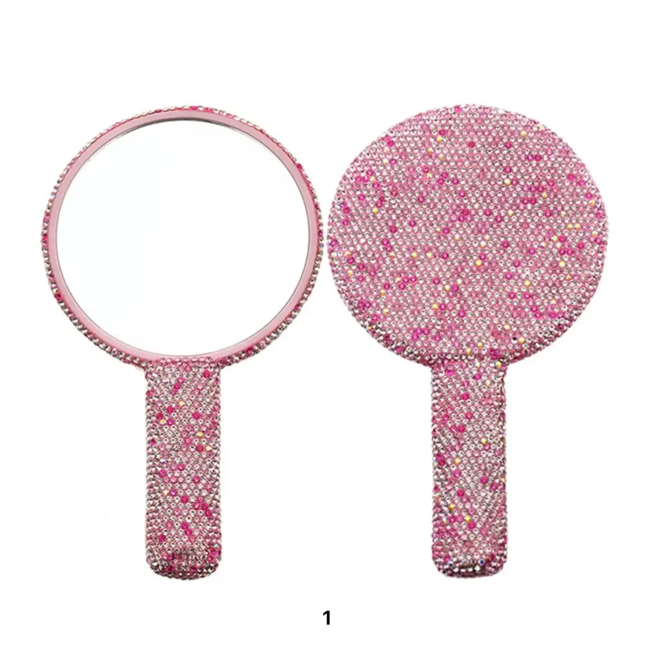 Diamond Handheld Mirror