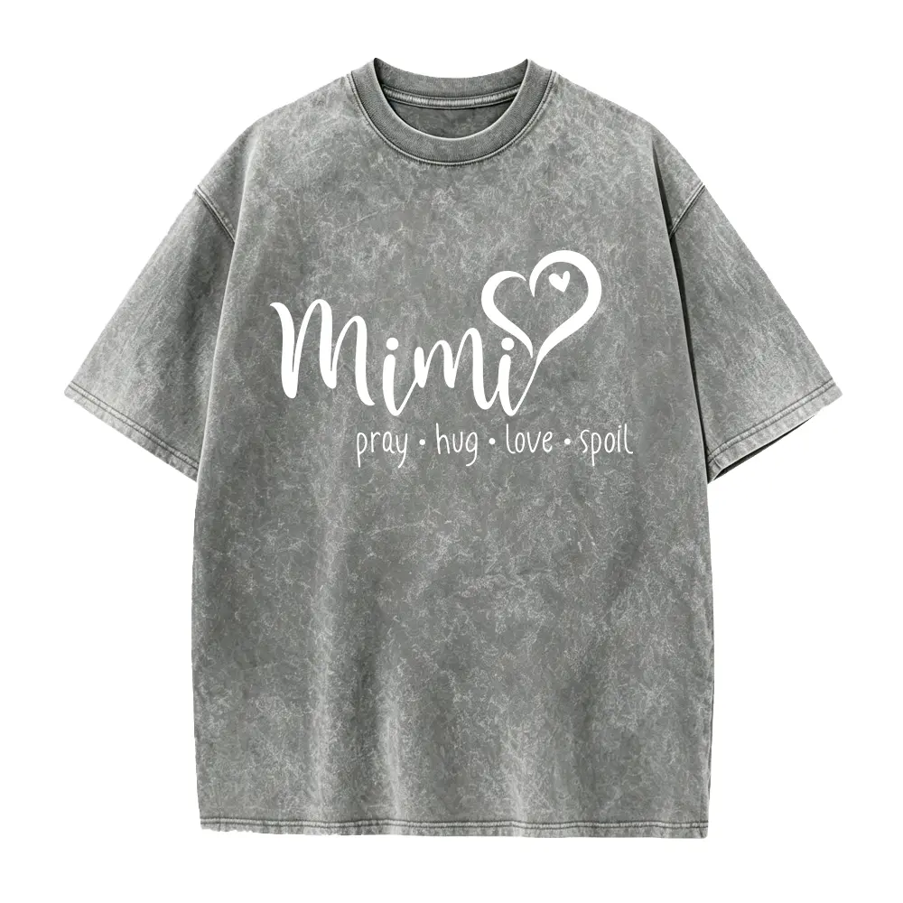 Mimi Pray Hug Love Spoil Shirt, New Grandparent Shirt, Mimi Life Shirt, New Mimi Shirt, Mothers Day Shirt for Mimi, Funny Grandparents Shirt