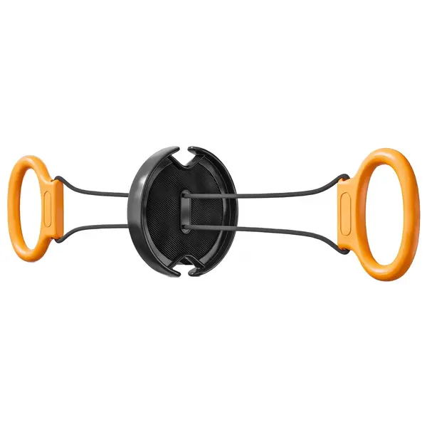 Portable Flywheel Chest Expander - Foldable Upper Body Resistance Trainer with Non-Slip Handles, Home Gym Equipment for Chest, Arms, Shoulders