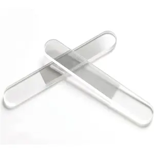 Premium Glass Nail File (2-Pack) – Nail Files,for Natural Nails, Nano Glass File with Case，Suitable for polishing Fingers or Toes，Essential Nail Care Tool for Women