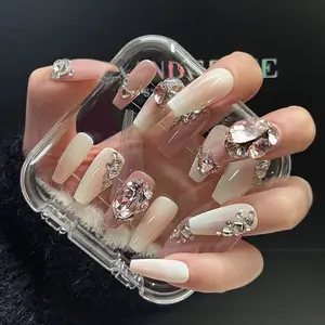 Alexandrite Studio Press On Nails ---  Pink Bliss